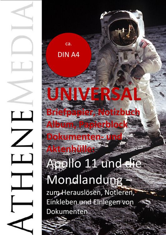 Produktbild: Apollo 11 und die Mondlandung (Briefpapier, Notizbuch, Album, Papierblock, Dokumenten- und Aktenh&uuml;lle)