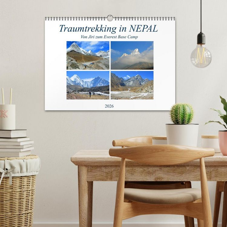 Produktbild: Traumtrekking in NEPAL (Wandkalender 2026 DIN A3 quer), CALVENDO Monatskalender