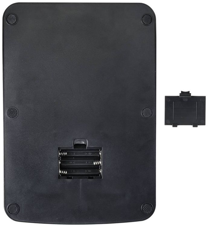 Produktbild: VOLTCRAFT DS-50S Tischwaage W&auml;gebereich (max.) 50 kg Ablesbarkeit 1 g batteriebetrieben, &uuml;ber Steckernetzteil (Optional) Silber