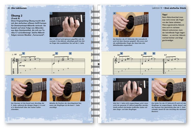 Produktbild: Fingerpicking - der Komplettkurs