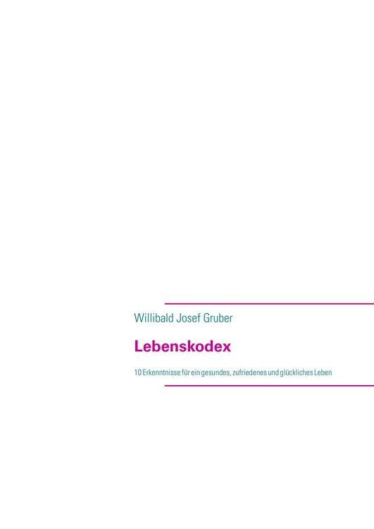 Produktbild: Lebenskodex