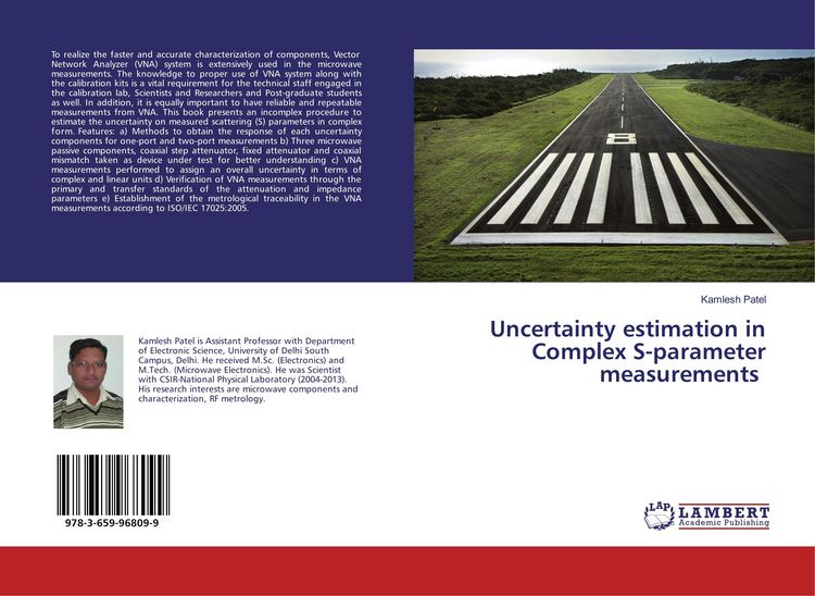 Produktbild: Uncertainty estimation in Complex S-parameter measurements