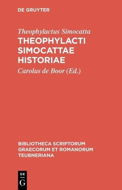 Produktbild: Theophylacti Simocattae historiae