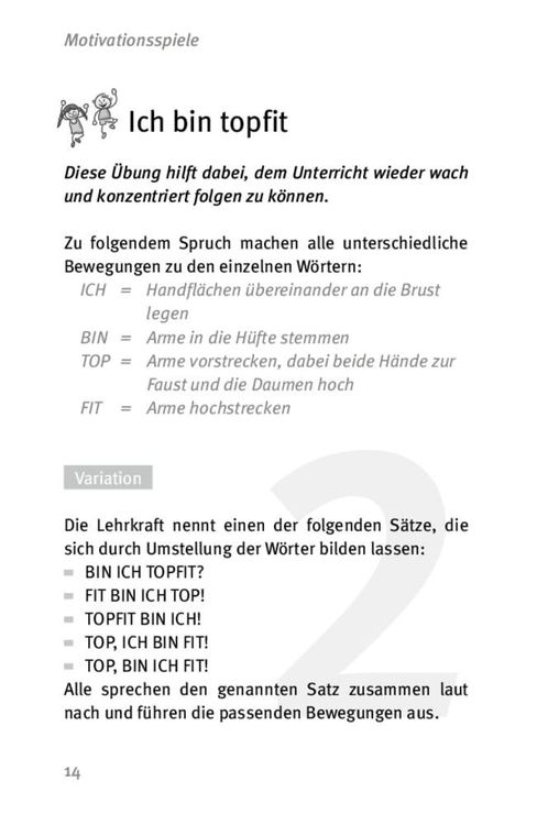 Die 50 besten Spiele für die "Bewegte Schule"