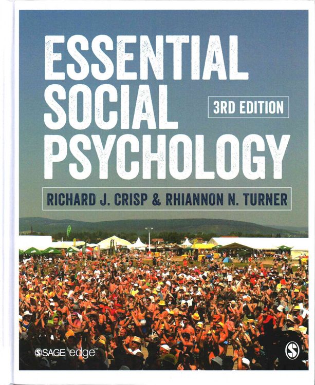 Produktbild: Crisp, R: Essential Social Psychology