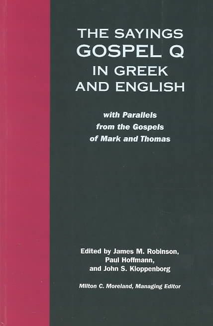 Produktbild: Sayings Gospel Q Greek English