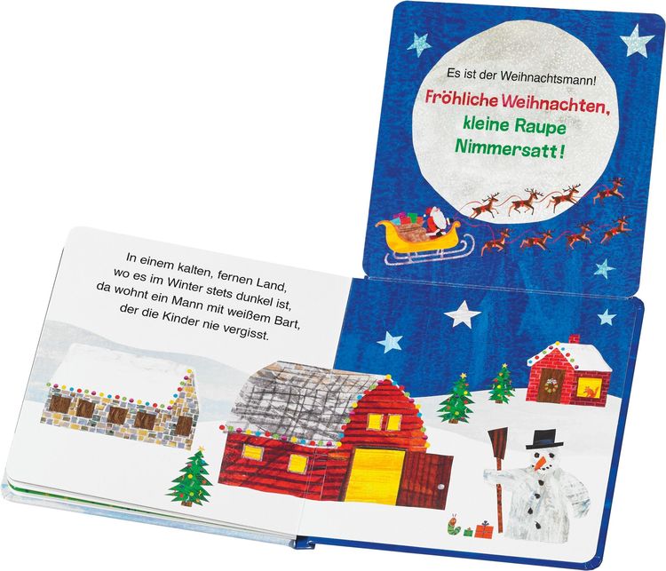 Produktbild: Die kleine Raupe Nimmersatt und der Weihnachtsmann