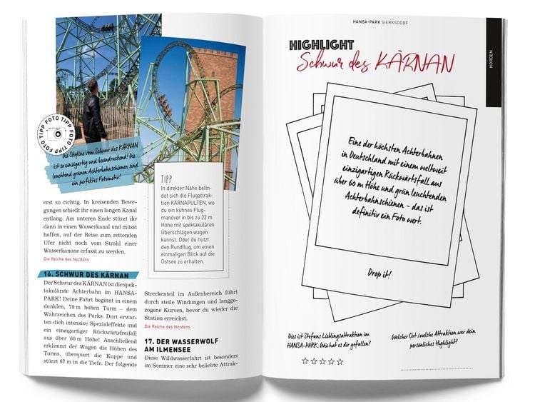 Produktbild: GuideMe Reisef&uuml;hrer &bdquo;Die 30 besten Freizeitparks Deutschlands inkl. Wasserparks & Thermen&ldquo;