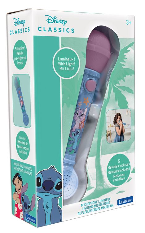 Produktbild: Disney Stitch Mikrofon mit Melodien