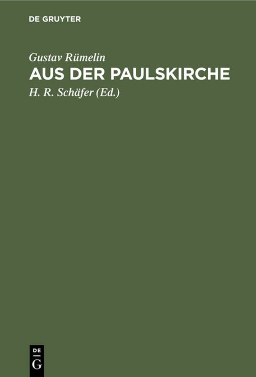 Produktbild: Aus der Paulskirche