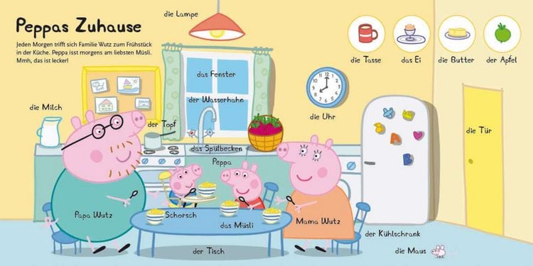 Produktbild: Mein Memo-Buch mit Peppa Pig. Mit 2 x 20 Memo-Karten