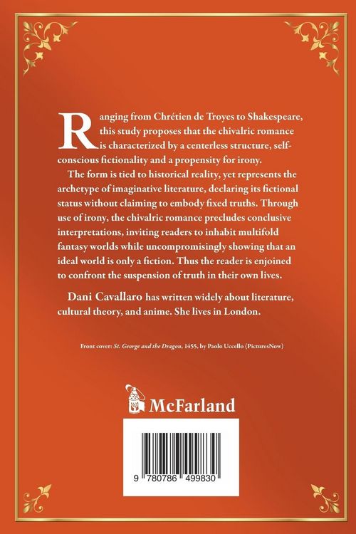 Produktbild: The Chivalric Romance and the Essence of Fiction