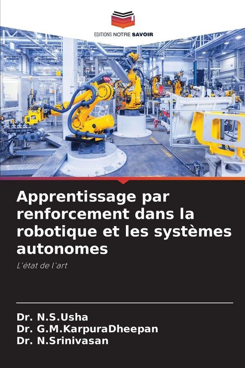 Produktbild: Apprentissage par renforcement dans la robotique et les syst&egrave;mes autonomes