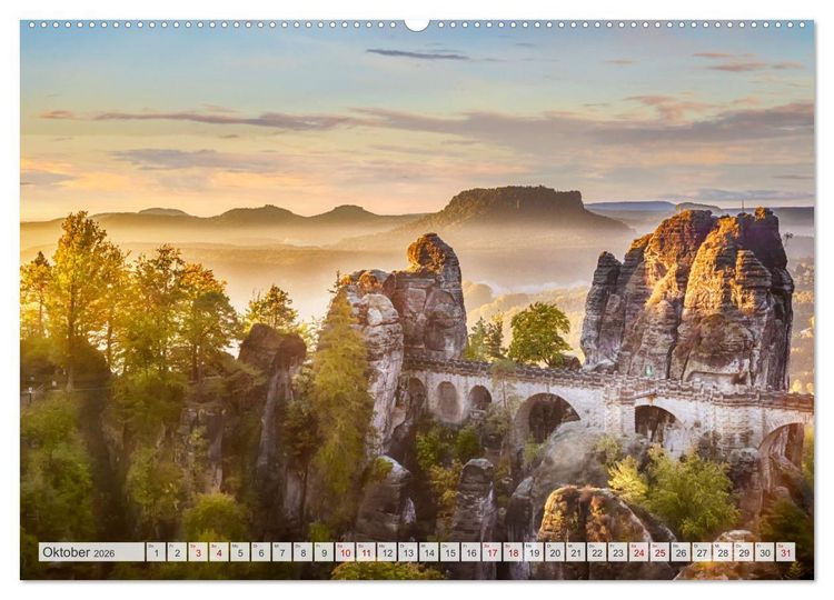 Produktbild: DEUTSCHLAND Reizvolle Landschaften und Urbanes (hochwertiger Premium Wandkalender 2026 DIN A2 quer), Kunstdruck in Hochglanz
