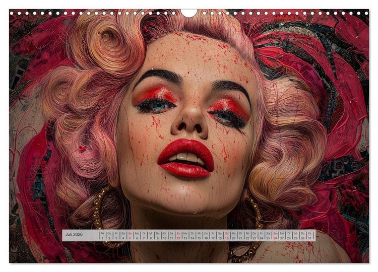 Produktbild: World of Art Work (Wandkalender 2026 DIN A3 quer), CALVENDO Monatskalender