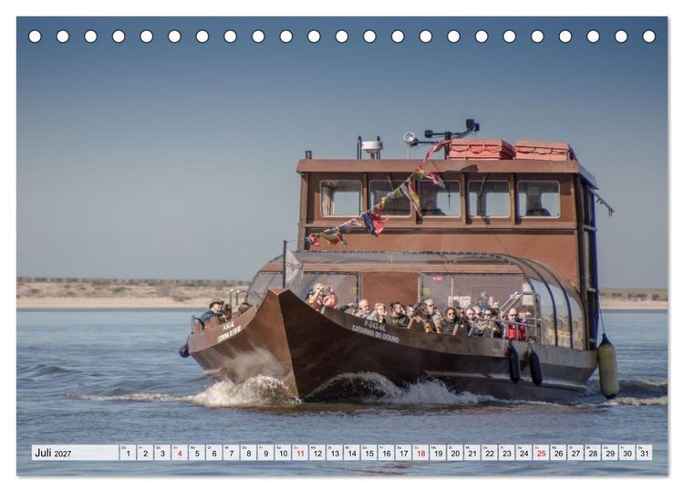 Produktbild: Porto Magisch - Am Ufer des Douro (Tischkalender 2027 DIN A5 quer), CALVENDO Monatskalender