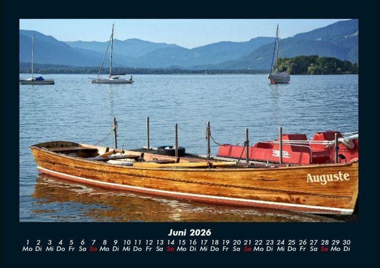 Produktbild: Die Seen der Erde 2026 Fotokalender DIN A4