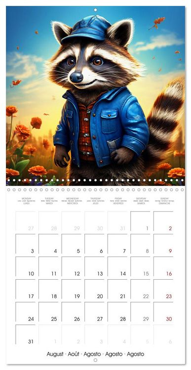 Produktbild: Cute pets discover the world (Wall Calendar 2026 12 &times; 12 Inch) CALVENDO 12 Month Wall Calendar