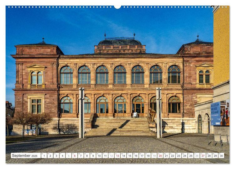 Produktbild: Th&uuml;ringen - Weimar (hochwertiger Premium Wandkalender 2026 DIN A2 quer), Kunstdruck in Hochglanz