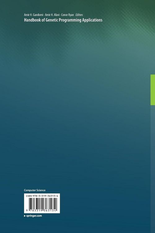 Produktbild: Handbook of Genetic Programming Applications