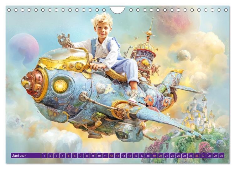Produktbild: Meine verr&uuml;ckte Welt - Kinderwelten (Wandkalender 2027 DIN A4 quer), CALVENDO Monatskalender