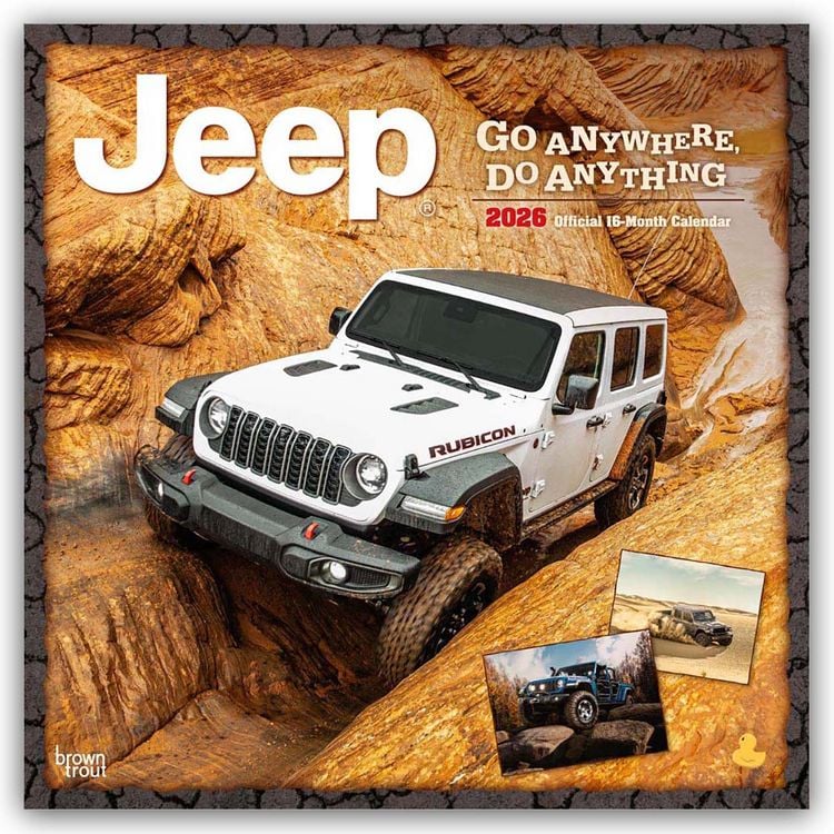 Produktbild: Jeep 2026 – 16-Monatskalender