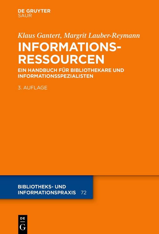 Produktbild: Informationsressourcen