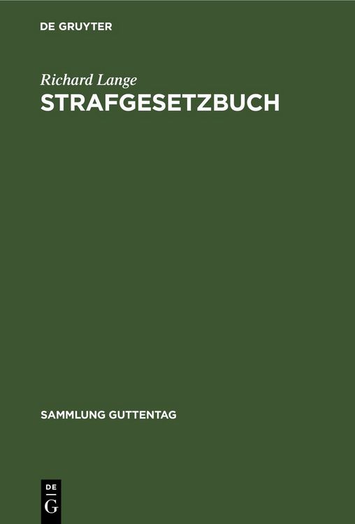 Produktbild: Strafgesetzbuch