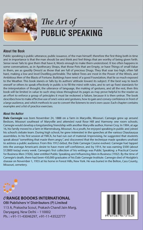 Produktbild: The Art of Public Speaking