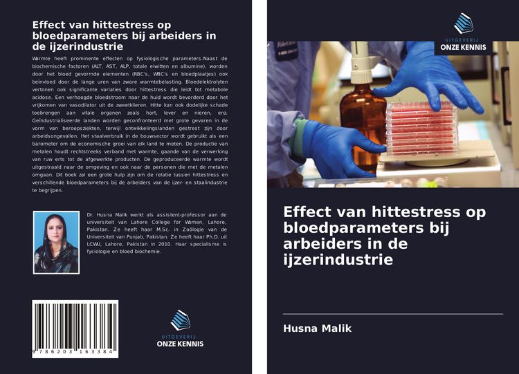 Produktbild: Effect van hittestress op bloedparameters bij arbeiders in de ijzerindustrie