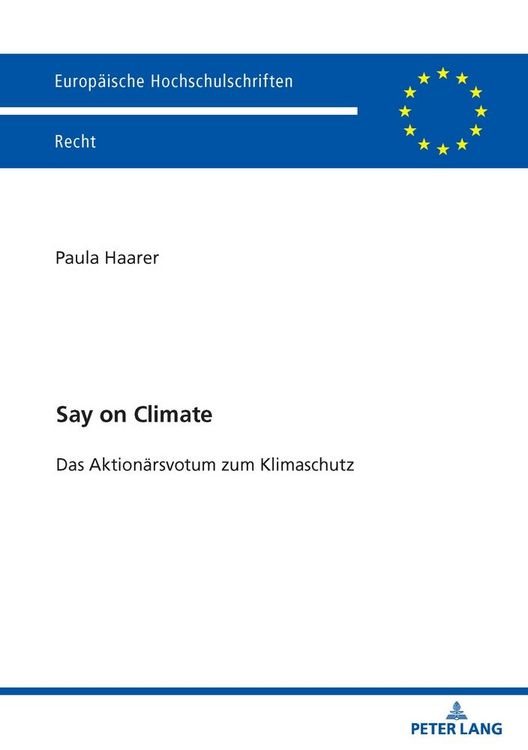 Produktbild: Say on Climate