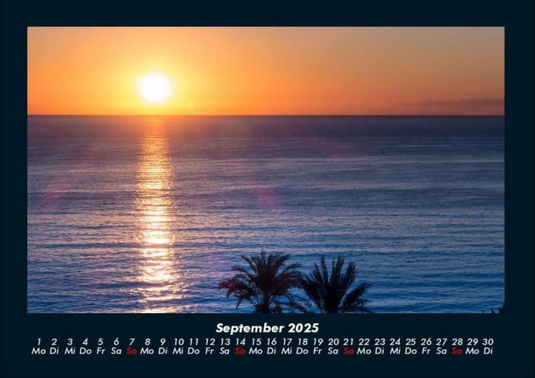 Produktbild: Sonnenunterg&auml;nge 2025 Fotokalender DIN A4