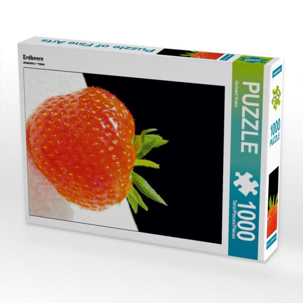 Produktbild: CALVENDO Puzzle Erdbeere 1000 Teile Lege-Gr&ouml;&szlig;e 48 x 64 cm Foto-Puzzle Bild von Gerhard Kraus