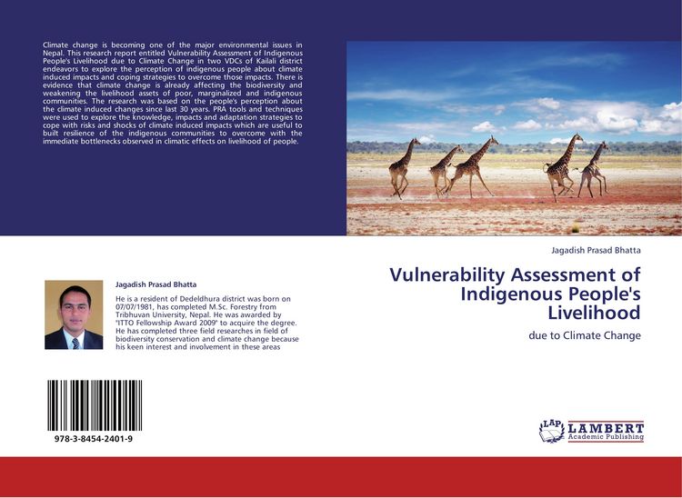 Produktbild: Vulnerability Assessment of Indigenous People's Livelihood