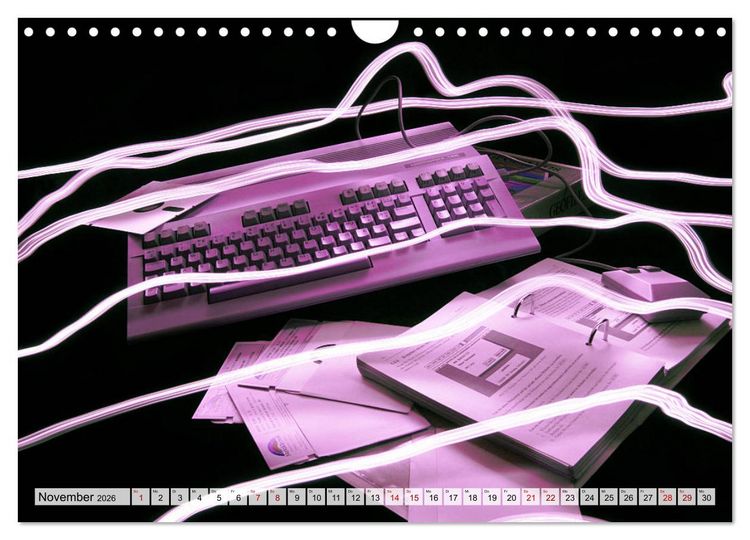 Produktbild: Computer der 80er (Wandkalender 2026 DIN A4 quer), CALVENDO Monatskalender