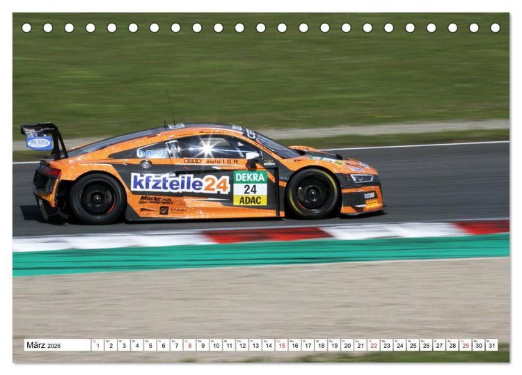 Produktbild: SPORTWAGEN DTM und FIA GT (Tischkalender 2026 DIN A5 quer), CALVENDO Monatskalender