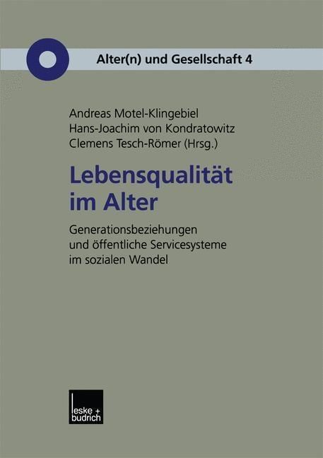 Produktbild: Lebensqualit&auml;t im Alter