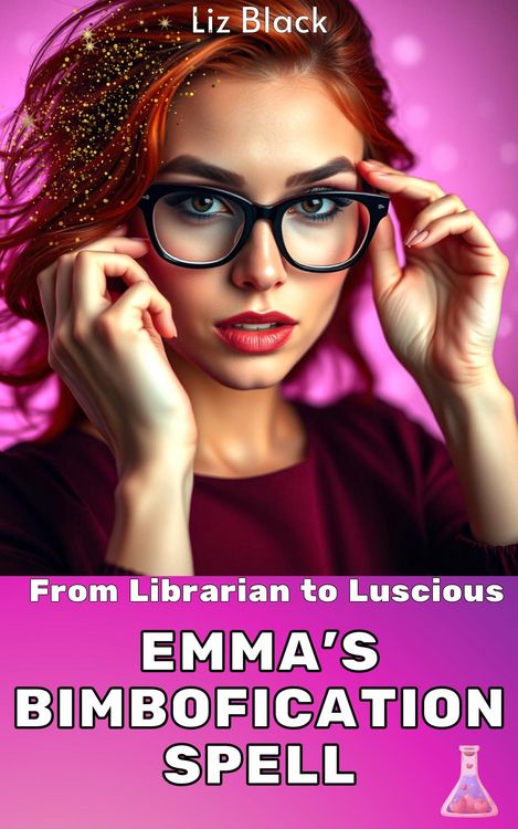 Produktbild: From Librarian to Luscious: Emma's Bimbofication Spell (Magic Salon Bimbos, #1)