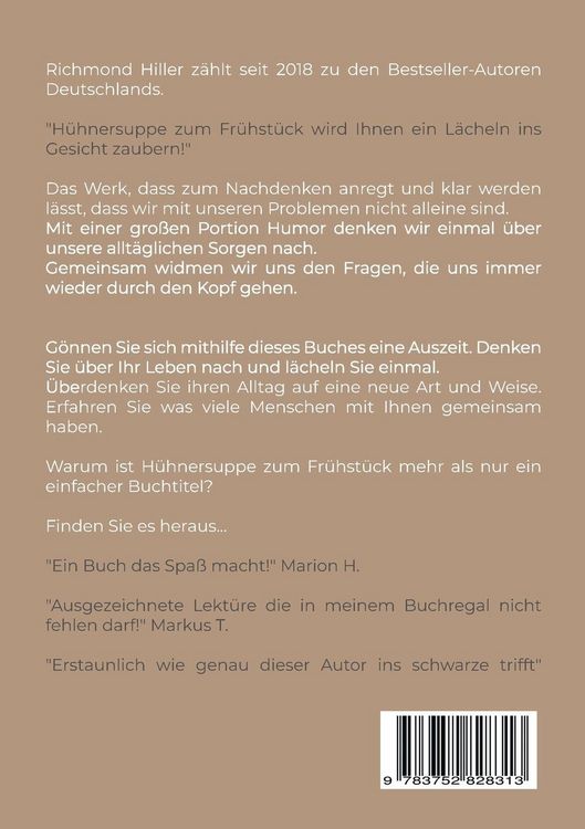 Produktbild: H&uuml;hnersuppe zum Fr&uuml;hst&uuml;ck