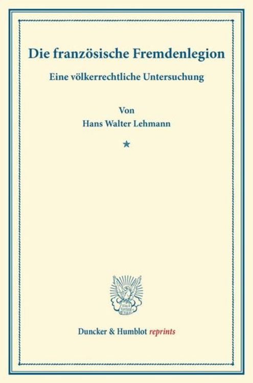 Produktbild: Die franz&ouml;sische Fremdenlegion.