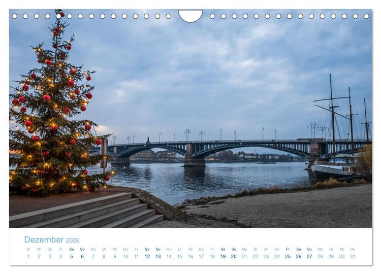 Produktbild: Daheim in Wiesbaden (Wandkalender 2026 DIN A4 quer), CALVENDO Monatskalender