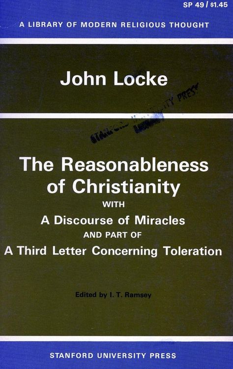 Produktbild: The Reasonableness of Christianity, and a Discourse of Miracles