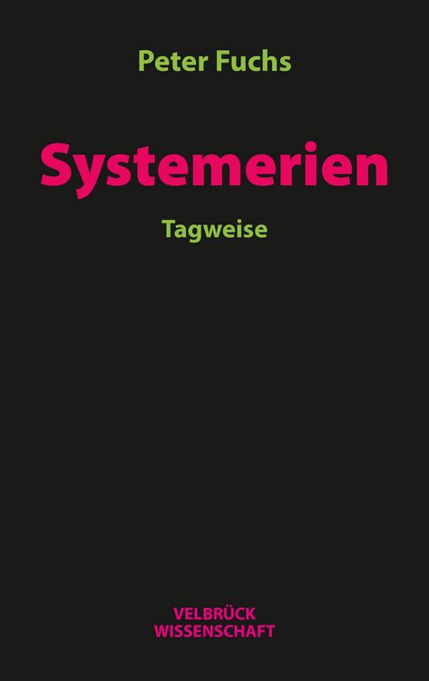 Produktbild: Systemerien. Tagweise