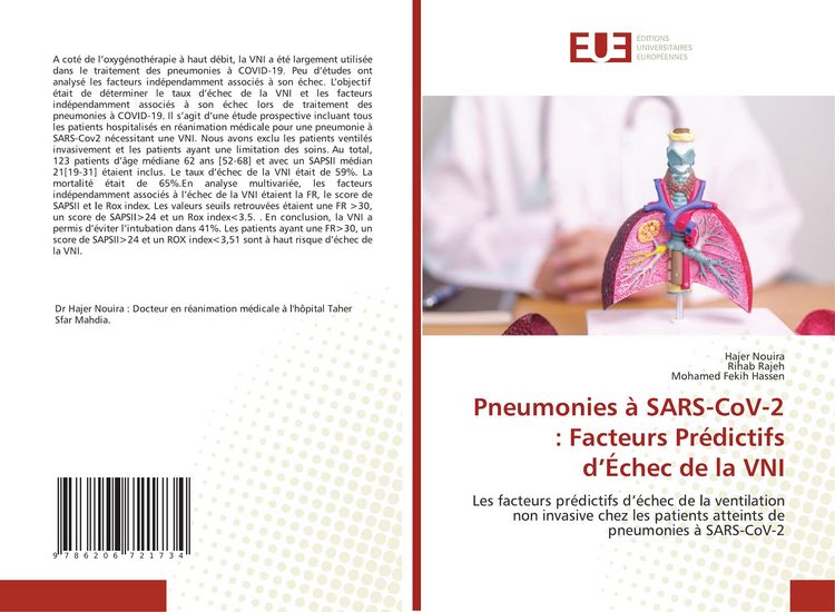 Produktbild: Pneumonies &agrave; SARS-CoV-2 : Facteurs Pr&eacute;dictifs d'&Eacute;chec de la VNI