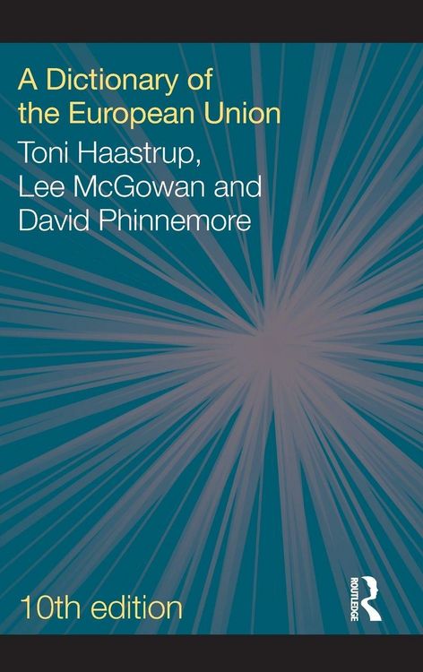 Produktbild: A Dictionary of the European Union