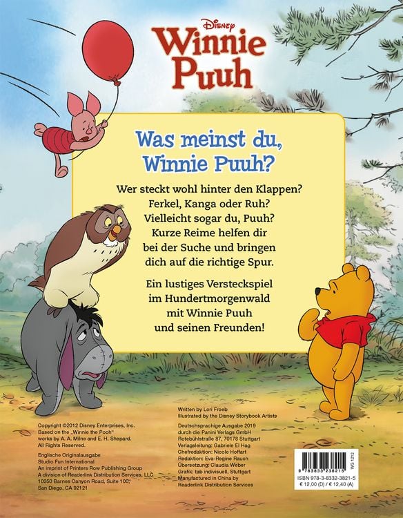 Produktbild: Disney Winnie Puuh: Such mich, Puuh!