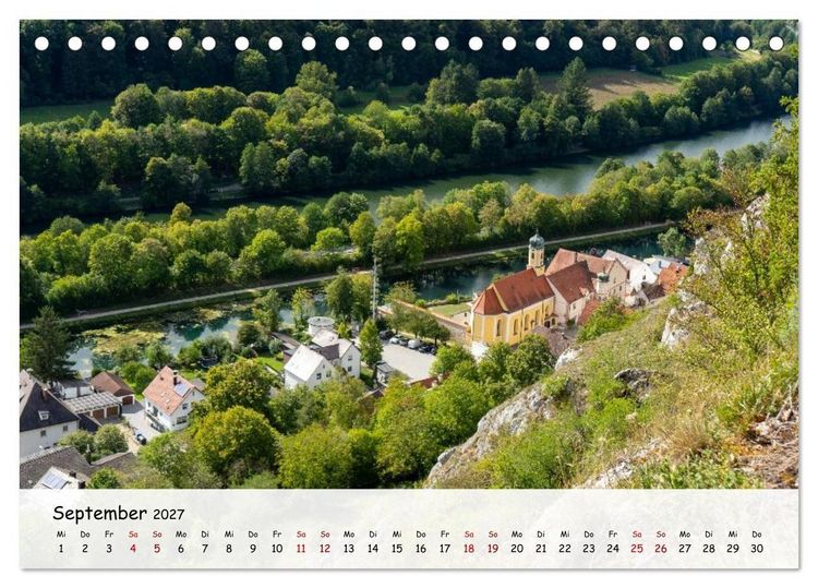 Produktbild: Ein Spaziergang durch Essing im Altm&uuml;hltal (Tischkalender 2027 DIN A5 quer), CALVENDO Monatskalender