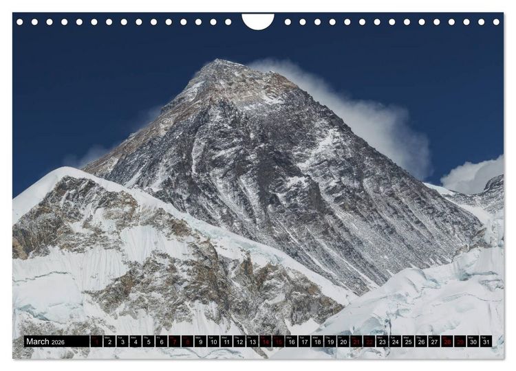 Produktbild: The Nepal Himalaya (Wall Calendar 2026 DIN A4 landscape), CALVENDO 12 Month Wall Calendar
