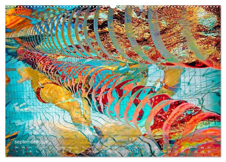 Produktbild: AQUAPASSION (Calendrier mural 2026 DIN A2 vertical) calendrier de bureau