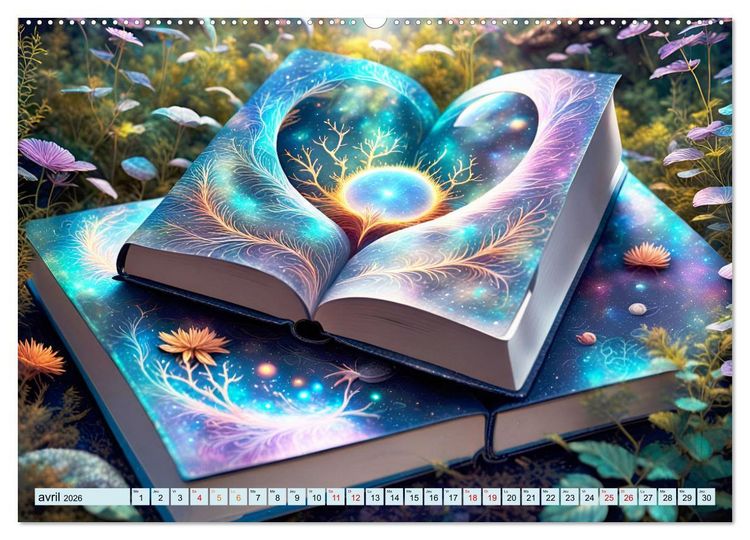 Produktbild: Univers magique (Calendrier mural 2026 DIN A2 vertical), CALVENDO calendrier mensuel